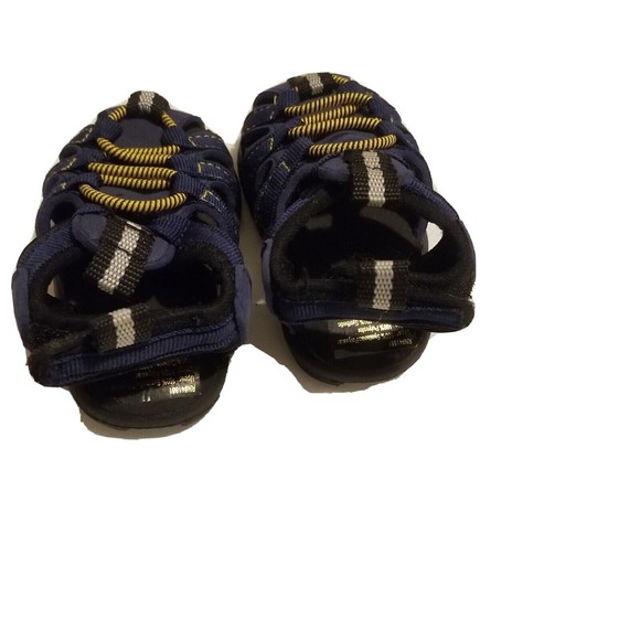 Infants Boys  Gold Inc. Fisherman Beach Sport Sandal Shoes Size 1 Green/Black - Picture 3 of 6
